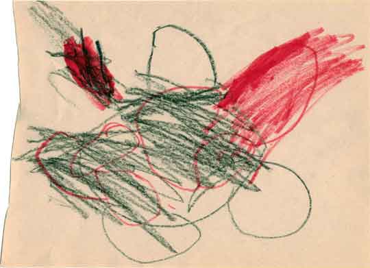 Mari's Picture of the Burning Car