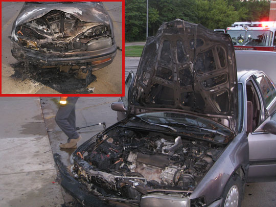 Burnt Car