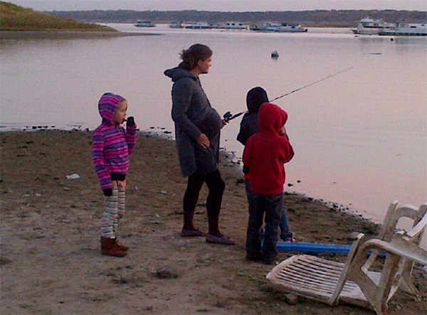 The Baby Fishing The Baby Fishing