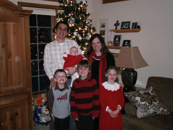 Christmas Eve Family Photo