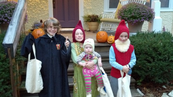 Kids in Costumes