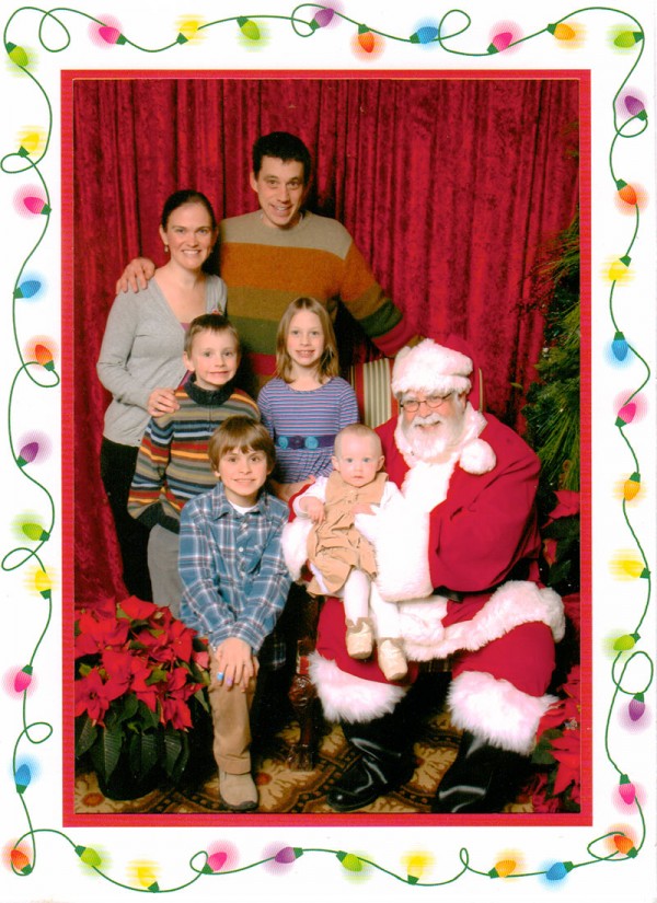 Hanging Out With Santa