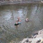 Enjoying the Creek