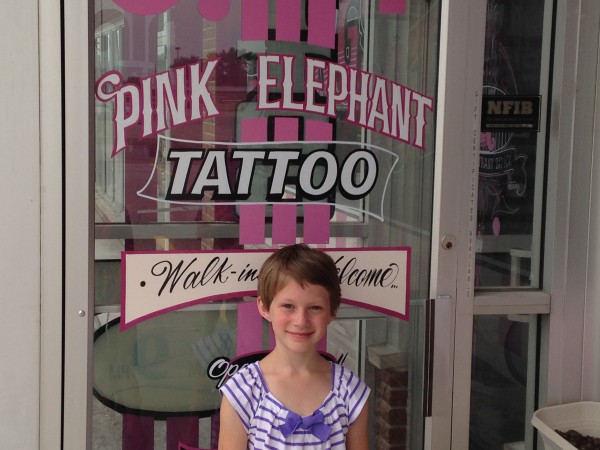 Mari's Newly-Pierced Ears
