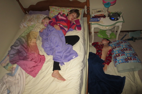 Lucia, Mari, and Elliot