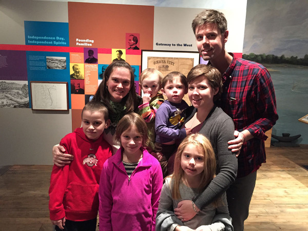Andrew, Susan, Mari, Lucia, Jack, Grace, Andrea, and John